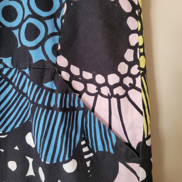 Marimekko Women's Gili Short Sleeve Mini Dress Boxy Floral Print Size 34 XS - Picture 6 of 9